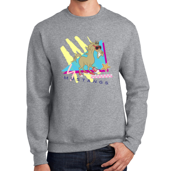 Maplewood - Essential Fleece Crewneck Sweatshirt (retro) Thumbnail