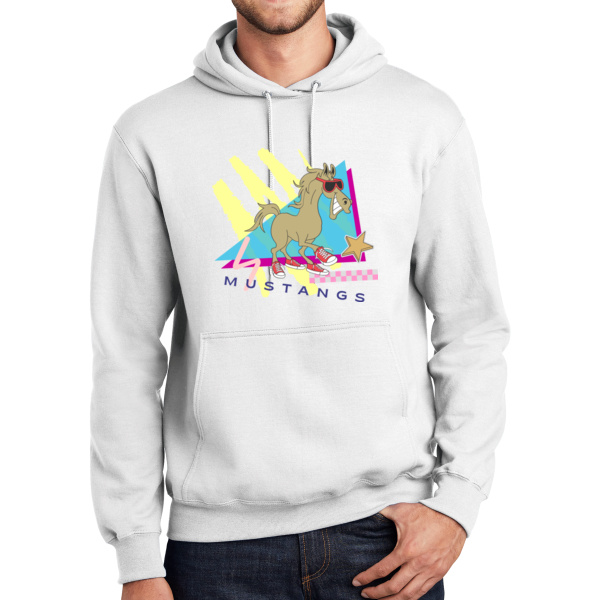 Maplewood - Essential Fleece Pullover Hooded Sweatshirt (retro) Thumbnail